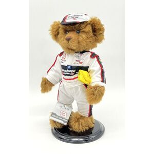 Nascar Dale Earnhardt Collector Bear Plush Franklin Mint 12"‎ Tall